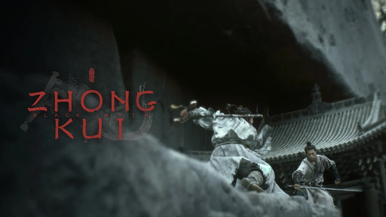 Official Black Myth: Zhong Kui gameplay trailer thumbnail, credited to Game Science and the Black Myth YouTube channel.