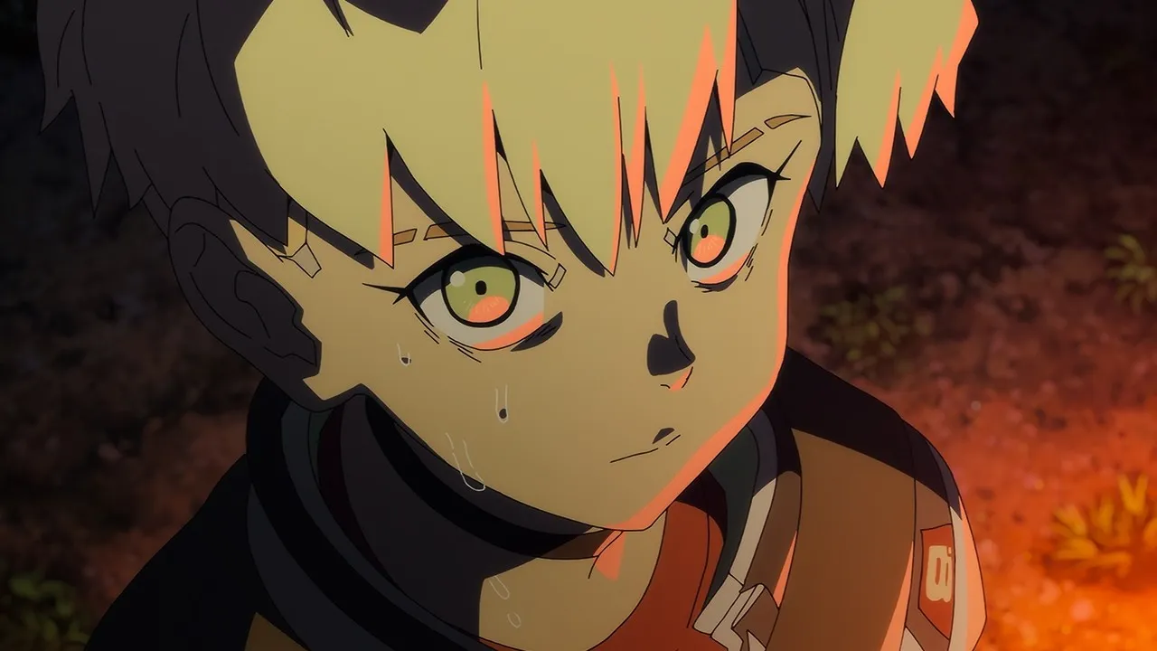 A character from Cyberpunk: Edgerunners 2 in the official premiere-date teaser trailer.